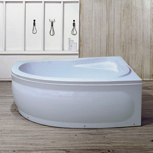 Free-<strong>Standing</strong> Corner Kids <strong>Bath</strong> Tub with Seat for Soaking and Shower <strong>Bath</strong> - Product Image 1