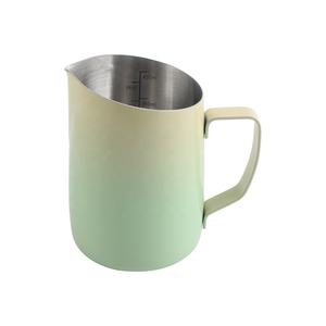 Pichet à lait pour expresso de 430 ml avec bec verseur rond et poignée, pichet pour mousseur à lait - Product Image 2