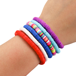Colorido al por mayor pendientes boho accesorios para hacer pulseras <span class=keywords><strong>fimo</strong></span> polímero separador <span class=keywords><strong>de</strong></span> cuentas <span class=keywords><strong>de</strong></span> arcilla - Product Image 5