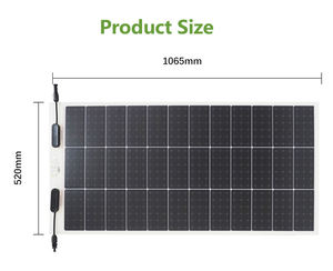 Meilleurs prix 100w 200w 300w Panneaux solaires flexibles ultra minces légers Mwt pour la maison - Product Image 6