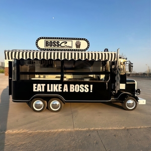 移动餐车 移动餐饮拖车 全套装备的户外移动啤酒冰淇淋咖啡车 餐车全套装备 - Product Image 1