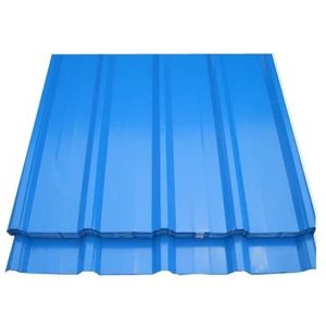 Panneau de toiture ondulé multicolore DX51D PPGI avec 0.15mm-0.25mm d'épaisseur zéro paillettes pour couper le soudage certifié par BIS - Product Image 5