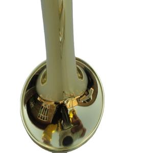 Fabricant d'<span class=keywords><strong>instruments</strong></span> à <span class=keywords><strong>vent</strong></span> occidentaux de petite corne en laiton doré laqué à 4 touches Vente en gros de petite corne en laiton - Product Image 5