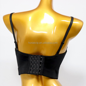 BL07 Classic Steampunk Rivet <span class=keywords><strong>Corset</strong></span> Push up Bra Bustiers Stage Performance Glitter Lencería - Product Image 3