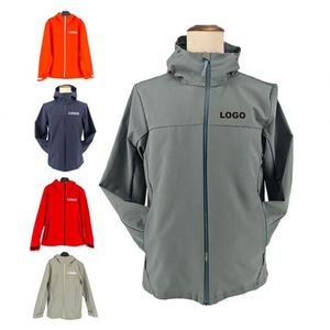Design Casual Outdoor Soft Shell <b>Jackets</b> Outdoor Wear Hiking <b>Jacket</b> Sportswear Fabric Fashion Men Outdoor <b>Jacket</b> - Product Image 2