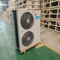 Unité de condensation entièrement équipée AC DC 2-8hp R404a unités de condensation de compresseur de congélateur de 5 hp refroidies par air pour chambre froide