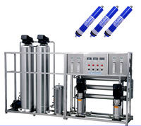Système industriel de purification d'eau par osmose inverse en acier inoxydable RO