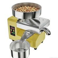 Presse à huile commerciale à froid et à chaud, extracteur d'huile électrique multifonctionnel pour arachides, sésame, tournesol, olive