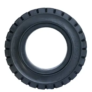 Overloaded continuous operation 9.00-20 solid tires used for steel mill transportation trucks