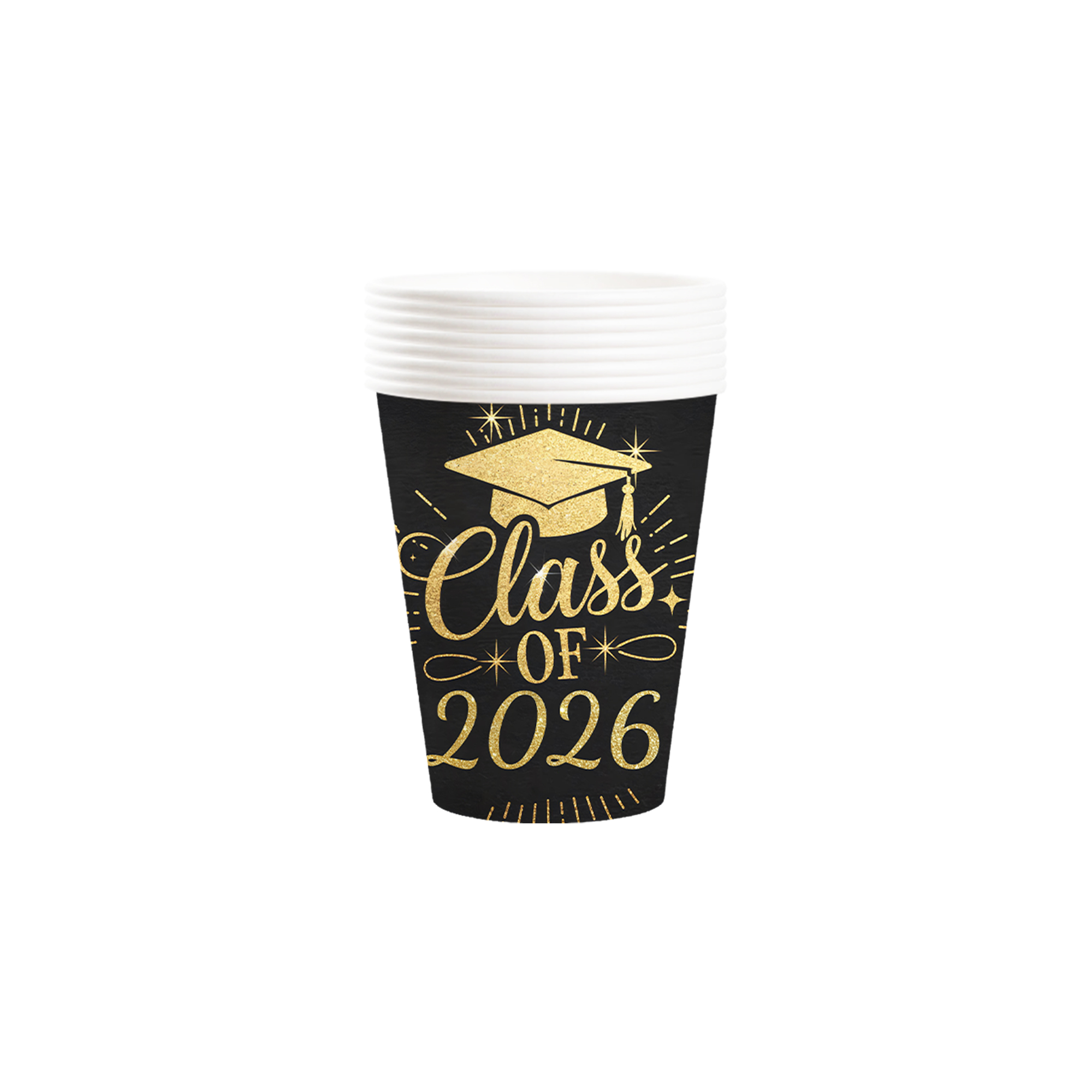 Vaso de papel de 9 oz * 8 unidades