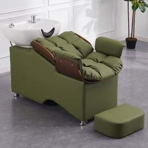 Estilo moderno de moda y cómodo barbería profesional champú cama de lavado esponja de alta densidad para sala de estar - Product Image 5