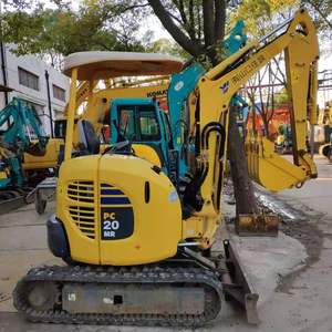 ใช้ Komatsu PC20รถขุดญี่ปุ่นมีส่วนประกอบหลักเครื่องยนต์และปั๊ม - Product Image 1