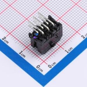 XDWF-C3030WR-2*3P Wire-to-Board Pin Header Bent Lead Through Hole,P=3mm Connector 2x3P 3mm Right Angle Insert 6P - Product Image 2