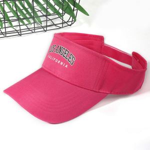 Custom Logo 5-panel Sun Visor Hat 100% Cotton Canvas Multi-color Sun Protection Versatile Baseball Running Cap for Four Seasons - Product Image 2