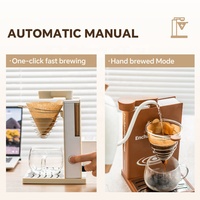 Machine à café électrique programmable pliable et détachable en forme de livre pour usage domestique et commercial