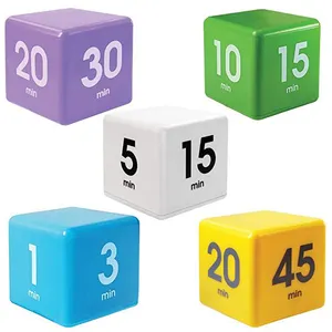 Cube Timer Schwerkraft sensor Lcd Küchen timer Übung Countdown Spiel Timer 30/60 Minuten für Kinder Zeit management