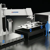 Bras robotisé mécanique SML à 6 axes pour machine de moulage par injection, avec entrée par le haut et fonctions de préhension et de placement