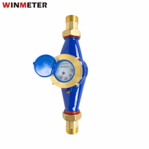 عداد تدفق متعدد النفاثات GCC DN40 R100 من الحديد الزهر مع تعديل خارجي IP68 للاستخدام تحت الأرض معتمد من CE من الفئة B - Product Image 1