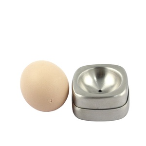 Outil de cuisine anti-casse pour la cuisson, perforateur à œufs en acier inoxydable 304, perforateur à œufs en forme d'ours - Product Image 1