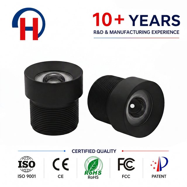 20MP HD M12 Optical Lens 1/1.8" Large Image Sensor Fixed Focus Lens