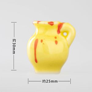 Mini Florero Magnético de Cerámica para Refrigerador, Arreglo Floral, Artículos Decorativos, Manualidades, Piezas Decorativas para Refrigerador - Product Image 2