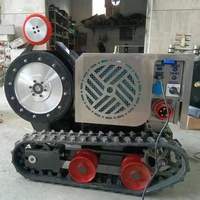 22 KW 37KW Granit Marbre Pierre Coupe Diamant Scie à Fil Machines de Découpe Carrières Pierre scie à Corde Machines