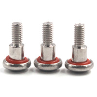 Factory Custom Stainless Steel Shoulder Sealing Screw Anti Leakage Step Screw With Integrated Gasket Hardware Fastener