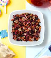 Zoete Honing Perzik Fruit Bloemen Thee Gemengde Gedroogde Appel Hibiscus Sinaasappelschil Beauty Detox Beauty in losse smaakthee