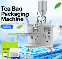 Machine d'emballage automatique électrique pour sachets de thé en feuilles avec PLC 380V