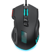 Mouse Inalámbrico Recargable para Juegos, 7 Botones Programables, Sensor 3395, 26000DPI, 2.4Ghz, Dongle 8K para PC, Computadora, Jugadores