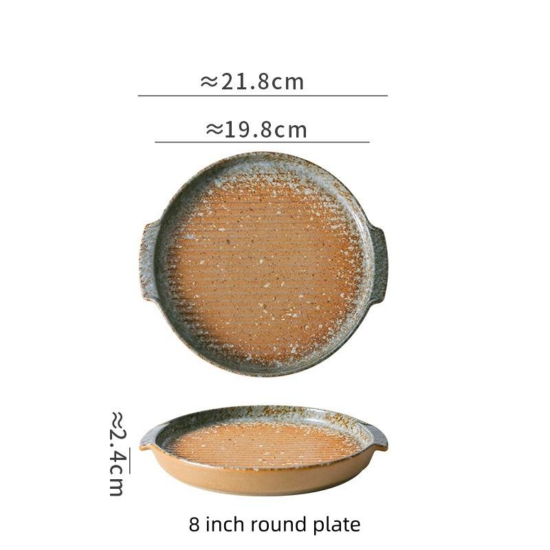 8 inch round plate
