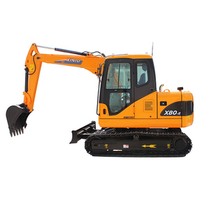 Livraison gratuite XN80E 7.2 tonnes pelle sur chenilles avec moteur Kubota certifiée CE EPA pour les projets de construction de terrassement - Product Image 5