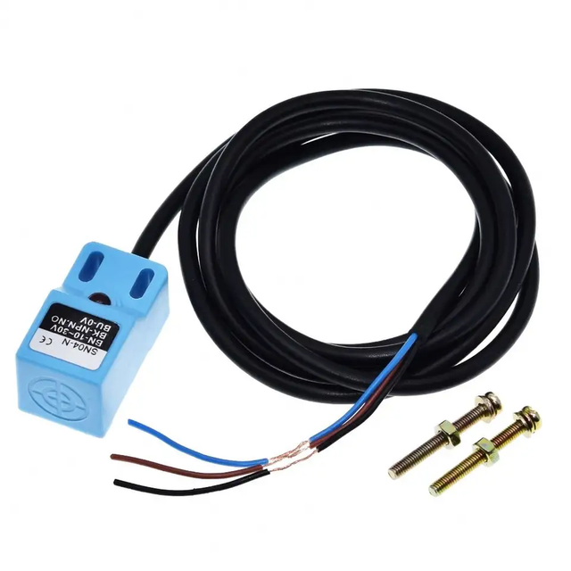 BXuan SN04-N NPN PNP 5mm Inductive Proximity Sensor with 24V Detection Distance of 5mm