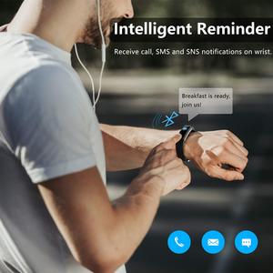 OEM Hotselling Android IOS Smart <b>Bracelet</b> Fitness Tracker IP68 Waterproof Remote Control GPS TFT Display Thermometer Alarm Clock - Product Image 6