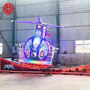 Atracción de Coches Voladores de 16 Plazas para <span class=keywords><strong>Centros</strong></span> <span class=keywords><strong>Comerciales</strong></span>, Equipo de Entretenimiento Infantil, Atracción Familiar con Luces - Product Image 3