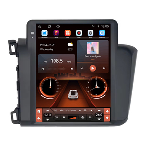 Kits de paneles, marco de variedad, marco de reproductor de radio para coche, tablero de instrumentos, 9,7 pulgadas, Android auto para HONDA CIVIC 2012-2016 SIM + FM + AM - Product Image 1