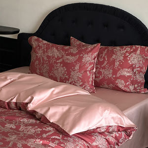 Tessuto di plastica per lenzuola king Size piumino lungo in fiocco di cotone stampa digitale soffice Set di biancheria da letto <span class=keywords><strong>Queen</strong></span> - Product Image 2