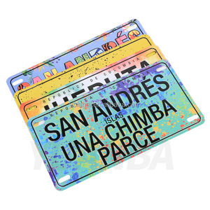 <span class=keywords><strong>Film</strong></span> réfléchissant 3D de qualité supérieure, aluminium, acier inoxydable, plaque d'immatriculation personnalisée pour voiture, moto, Euro, Japon, Royaume-Uni, Afrique, RDC, <span class=keywords><strong>Congo</strong></span> - Product Image 2