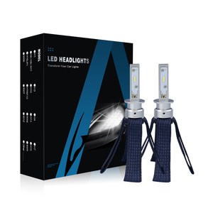 Jgaurore — phare Led sans ventilateur à grand faisceau, lumière de nuit, haute qualité, modèle H1, G10J 6500K, h4 - Product Image 1