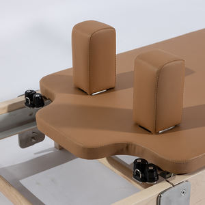 메이플 우드 확장형 다리 접이식 침대 홈 리포머 머신 접이식 필라테스 리포머 - Product Image 3