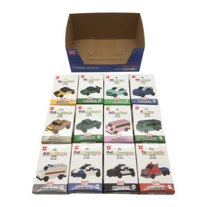 Véhicules de blocs de construction Mini Premium 12 Types blocs de construction bricolage personnalisés <span class=keywords><strong>jeu</strong></span> de blocs de construction 3D à petites particules - Product Image 4