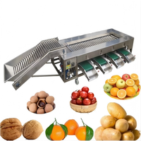 Automatische elektronische sorteerapparatuur voor walnoten, kersen, citrusvruchten, kiwi's, hagedoornvruchten, avocado's, loquatjes, navelbessen, kumquats.