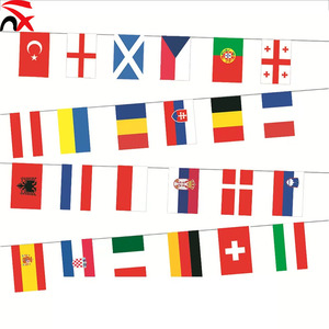 Hot Bán Tùy Chỉnh Cờ <span class=keywords><strong>Bunting</strong></span> Chuỗi Cờ Cực Treo Trang Trí Khuyến Mại Chuỗi Cờ của Thế Giới - Product Image 2