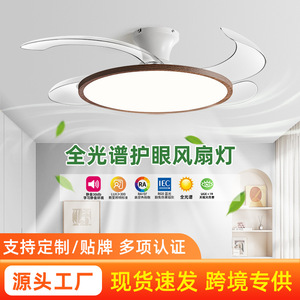 Invisible <b>Fan</b> Light Led <b>Ceiling</b> <b>Fan</b> Fixed Blade For Living Room Bedroom Home Use 5 Year Warranty - Product Image 5