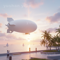 Nouveau Design 2026 Dirigeable Gonflable Étanche à l'Air, Télécommandé, pour Affichage Publicitaire Extérieur