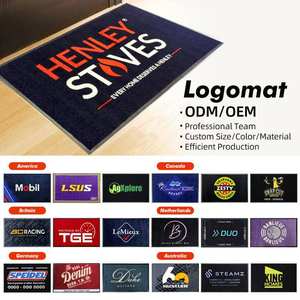 Alfombras Personalizadas OEM y ODM con Logotipo, Tapetes de Nylon con Base de Goma - Uso Interior y Exterior en el Hogar - Product Image 1