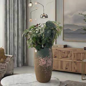 Plantes artificielles vertes, feuillage, vigne, feuilles de vigne, feuilles de <span class=keywords><strong>patate</strong></span> <span class=keywords><strong>douce</strong></span> et branches de bonsaï réalistes pour la décoration intérieure - Product Image 2