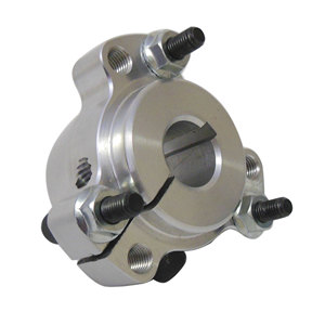 Tùy chỉnh thực hiện OEM CNC gia công nhôm bạc cứng anodized tusk đua trục thay thế đi Kart xe máy Bánh trung tâm - Product Image 4