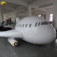 Modèle d'avion à l'hélium PVC et avion gonflable en matériau Oxford