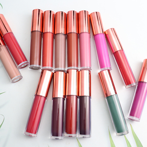 Vendita calda 4G rossetto opaco colori oro rosa Private Label impermeabile a prova di sbavatura vegano crema minerale liquido labbra per trucco - Product Image 4